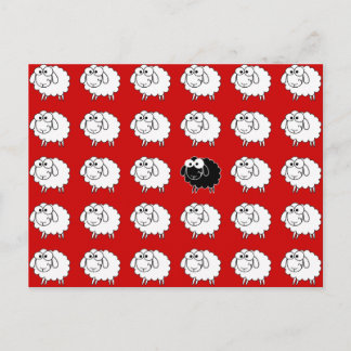 Carte Postale Mouton noir