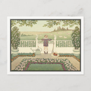 Carte Postale Moutons azy par H. Willebeek Le Mair