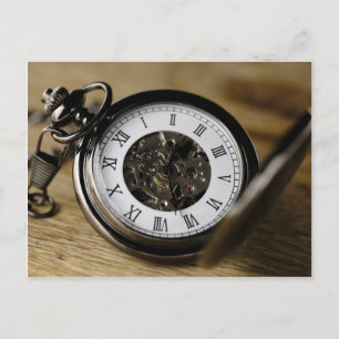 Carte Postale Mouvement de temps de surveillance de poche