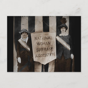 Carte Postale Mouvement pour le suffrage féminin