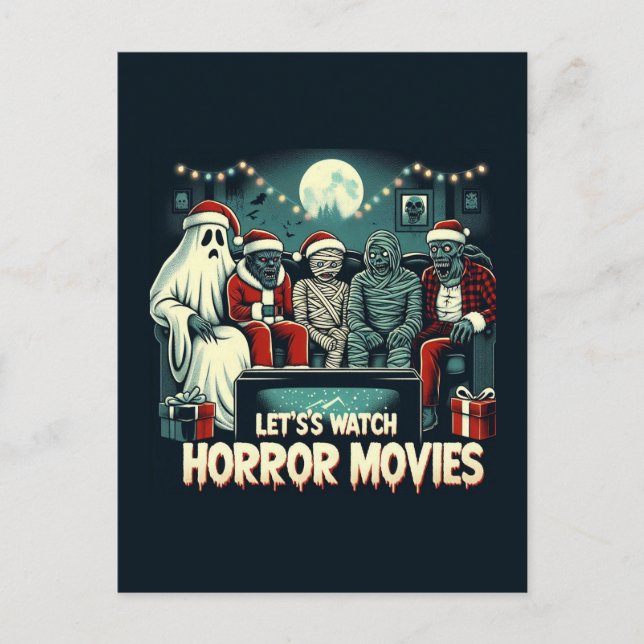 Carte Postale Movies de Noël (Devant)