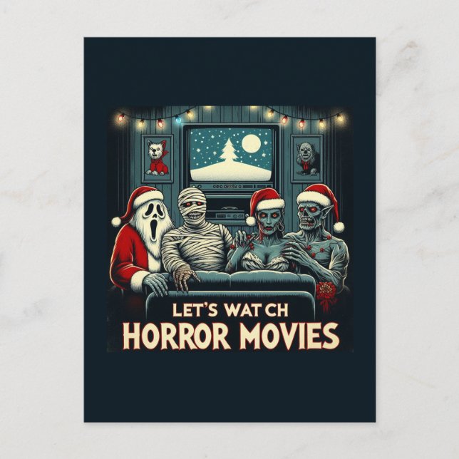 Carte Postale Movies de Noël (Devant)