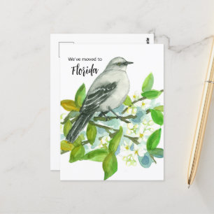 Carte Postale Moving Floride Mockingbird Sunshine
