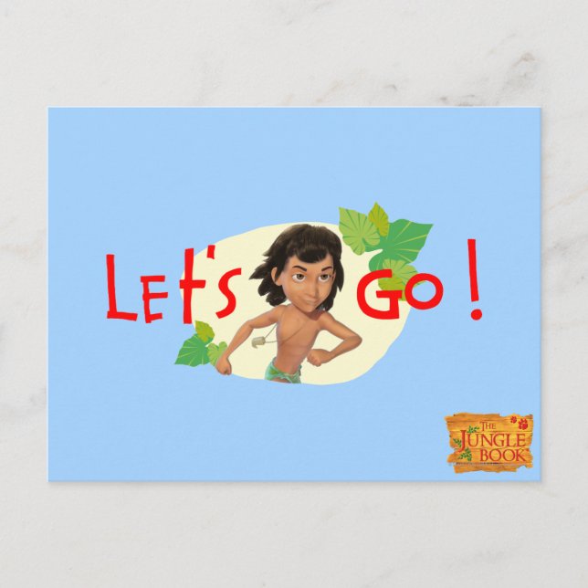 Carte Postale Mowgli 2 (Devant)
