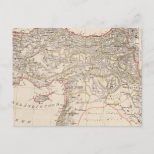 Carte Postale Moyen-Orient, Turquie, Syrie