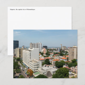 Carte postale Mozambique