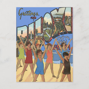 Carte Postale MS Biloxi vintage