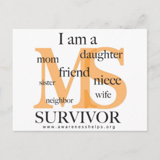 Carte Postale MS Survivor - femme