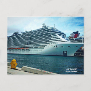 Carte postale MSC Croisière