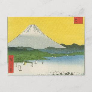 Carte Postale Mt. Fuji au Japon environ 1800's