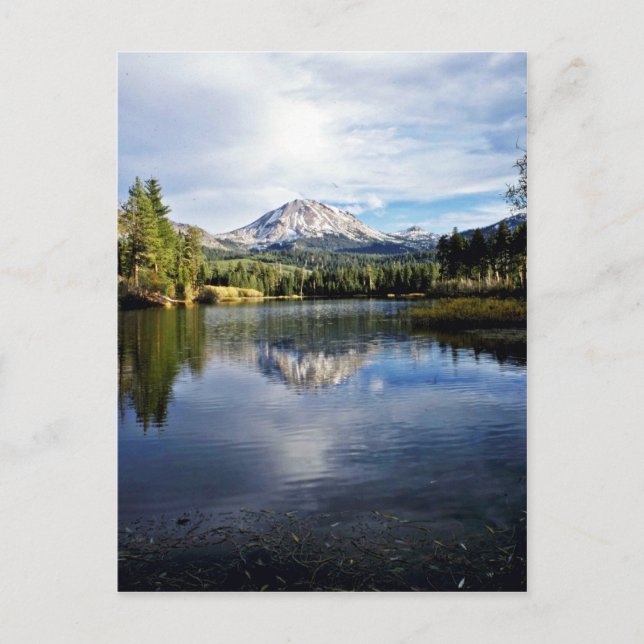 Carte Postale Mt Lassen Du Lac Manzanita (Devant)