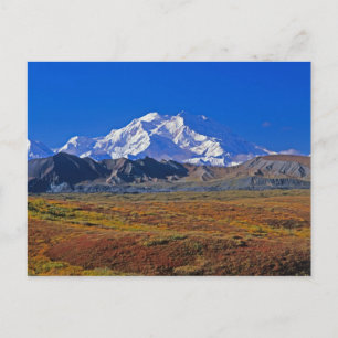 Carte Postale Mt . McKinley Parc national de Denali, Alaska.