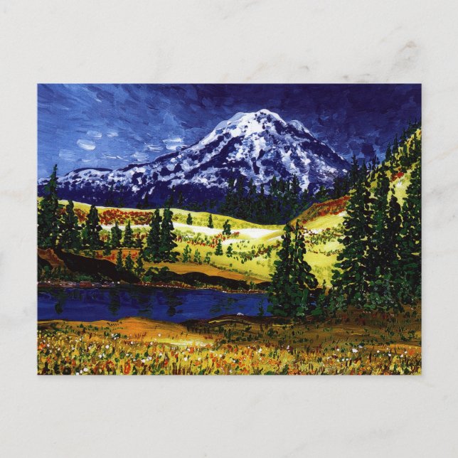 Carte Postale Mt Rainier (Devant)