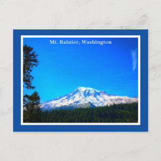 Carte Postale Mt. Rainier État de Washington