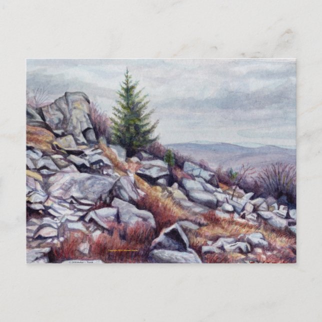 Carte postale Mt. Rogers (Devant)