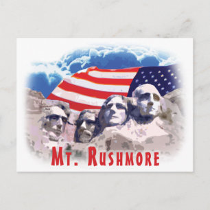 Carte Postale Mt. Rushmore