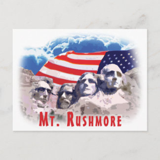 Carte Postale Mt. Rushmore