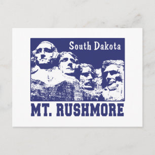 Carte Postale Mt. Rushmore