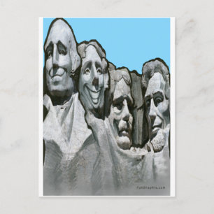 Carte Postale Mt Rushmore