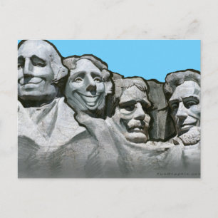 Carte Postale Mt Rushmore