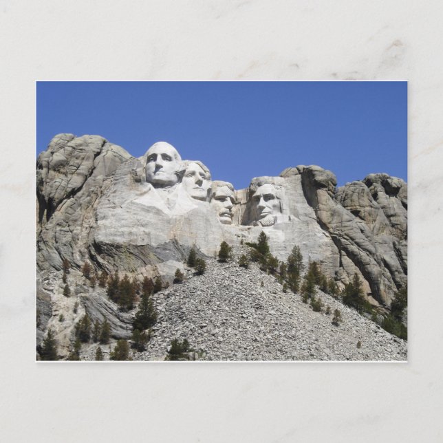 Carte Postale Mt Rushmore (Devant)