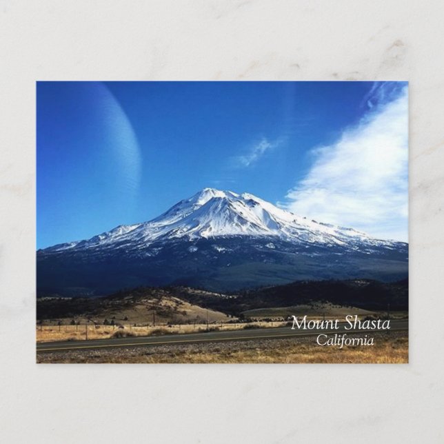 Carte Postale Mt. Shasta, CA (Devant)