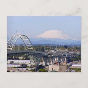 Carte postale Mt St Helens & Fremont Bridge