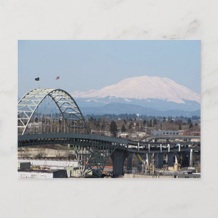 Carte postale Mt St Helens & Fremont Bridge
