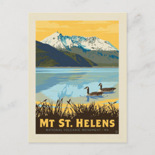 Carte Postale Mt St. Helens   Washington