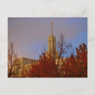 Carte Postale Mt. Timpanogos LDS Mormon Temple ,  Utah
