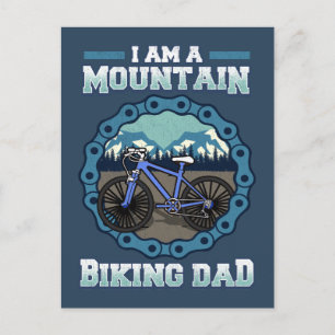 Carte Postale MTB Cyclist