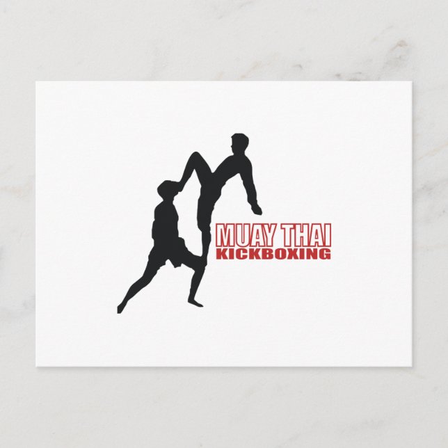 Carte Postale Muay Thai (Devant)