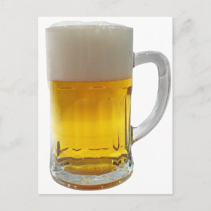 Carte Postale Mug de bière