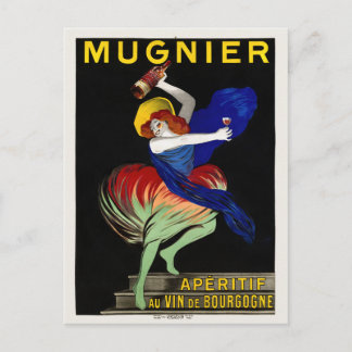 Carte Postale Mugnier Apéritif Leonetto Cappiello 1912 Vintage P