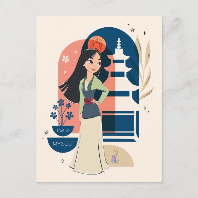 Carte Postale Mulan est fidèle à moi (Devant)