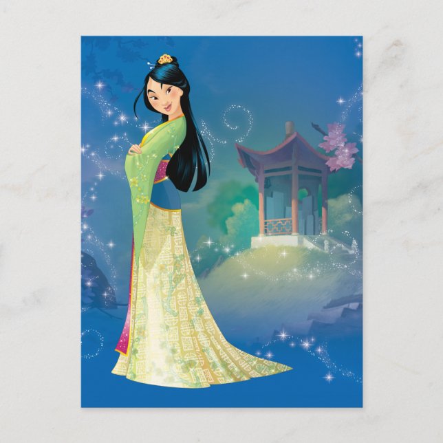 Carte Postale Mulan | Rêveur sans peur (Devant)