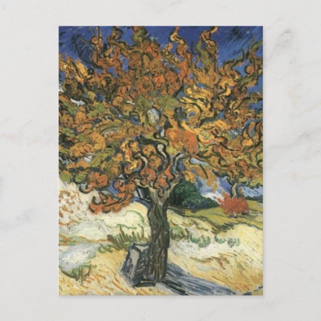 Carte Postale Mulberry Tree par van Gogh (Devant)