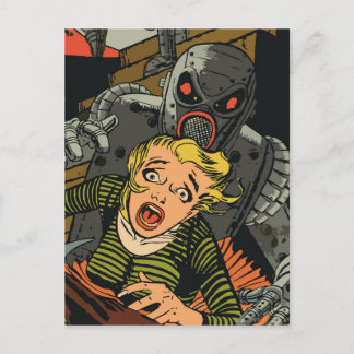 Carte Postale Mulher em fuga