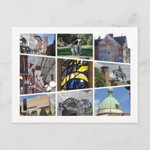Carte postale multiimage Derby