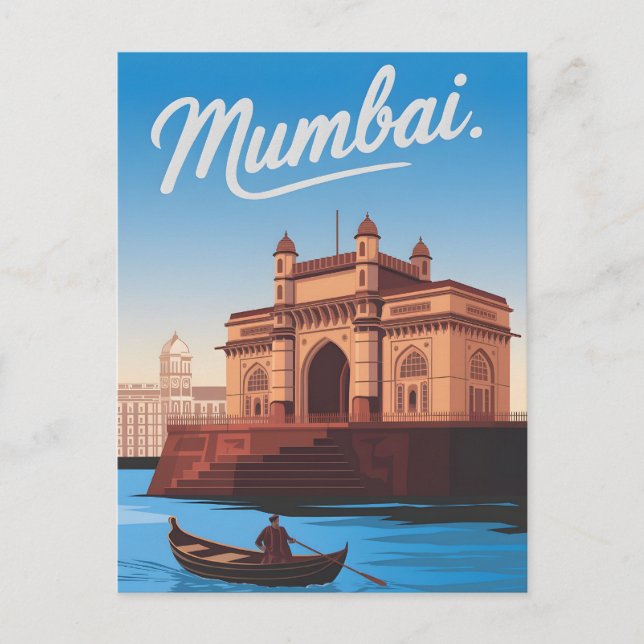 Carte Postale Mumbai vintage (Devant)