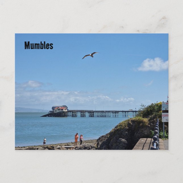 Carte Postale Mumbles / Mwmbwls (Devant)