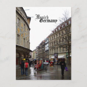 Carte Postale Munich Allemagne Voyage Souvenir