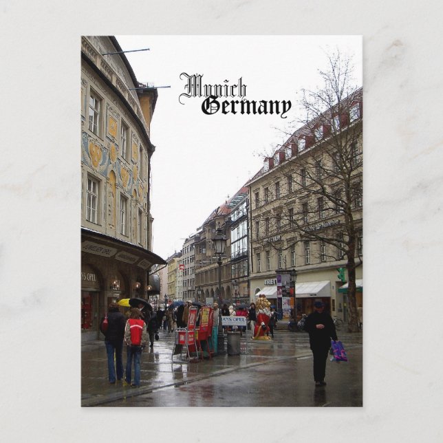 Carte Postale Munich Allemagne Voyage Souvenir (Devant)