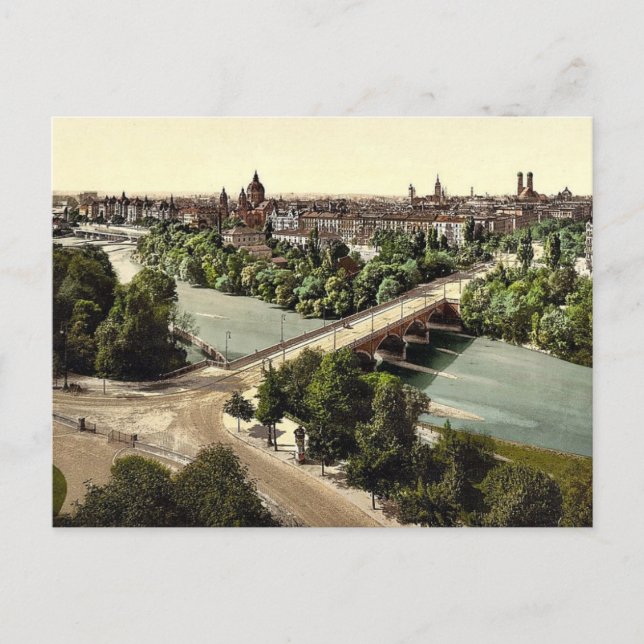 Carte Postale Munich du Maximilianeum, Bavière, Allemagne vi (Devant)