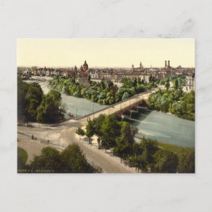 Carte Postale Munich I, Bavière, Allemagne