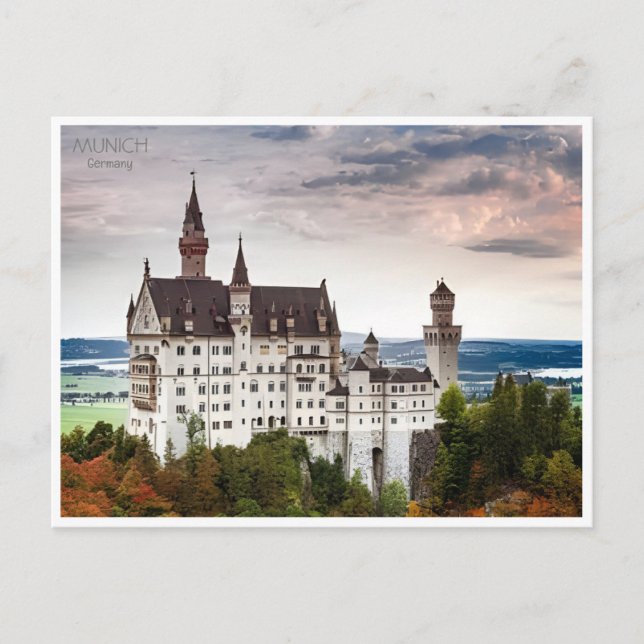 Carte Postale Munich vintage Allemagne (Devant)