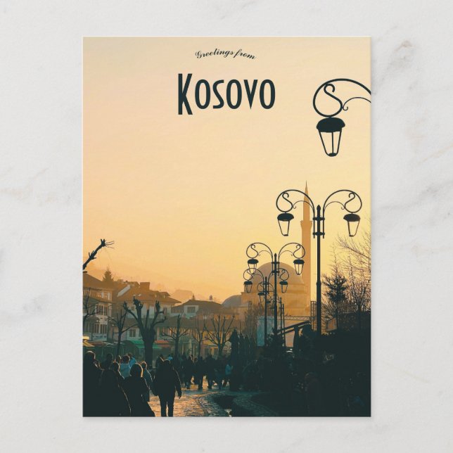 Carte Postale Municipalité de Prizren Kosovo (Devant)