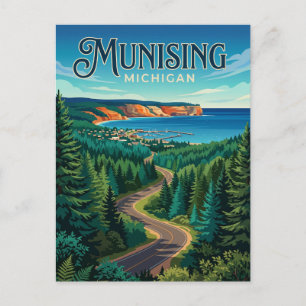 Carte Postale Munising États-Unis