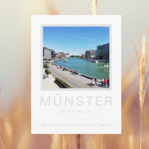 Carte postale Münster Westfalen Muenster Westfalia