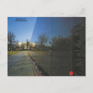 Carte Postale Mur du mémorial du Viêt Nam à Washington D.C.